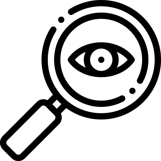 investigate Icône loupe