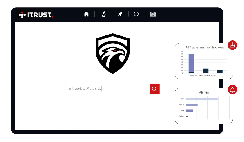 Ecran-Monotoring-dark-web Ecran du Monitoring Dark Web