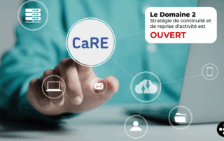 Le Domaine 2 Stratégie de continuité et de reprise d’activité  est ouvert 