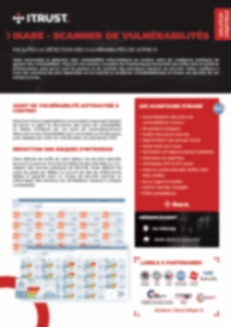 Fiche produit Scanner Ikare Fiche produit Scanner Ikare