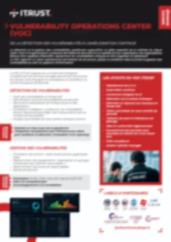 Fiche produit VOC ITrust